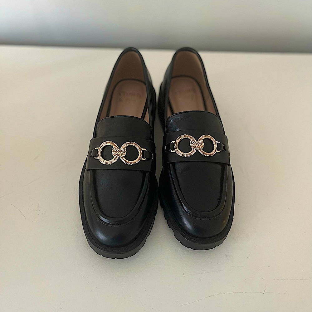 Crown and Ivy Harper lug loafers